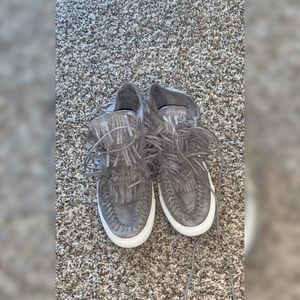 Fringe Moccasin Sneakers